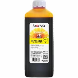 Чернила Barva для HP 711 Y специальное 1 л (H711-864) желтый