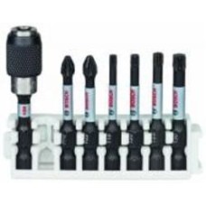 Набор бит Bosch Impact Control 50 мм PH2/PZ2/T15/T20/T25/T30 и держатель QuickRelease 7 шт. 2608522327