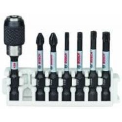 Набор бит Bosch Impact Control 50 мм PH2/PZ2/T15/T20/T25/T30 и держатель QuickRelease 7 шт. 2608522327