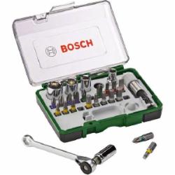Набор бит Bosch с трещоткой 27 шт. 2607017160