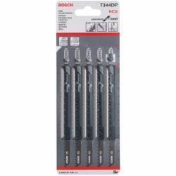 Набор пилочек для электролобзика Bosch T 344 DP Precision for Wood 5 шт. 2608633A36