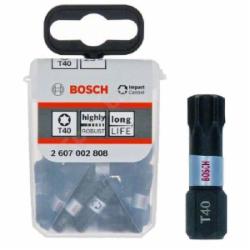 Набор бит Bosch Impact Control 25 мм T40 TicTac 25 шт. 2607002808