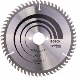 Пильный диск Bosch Optiline Wood 190x30x1,6 Z60 2608641188