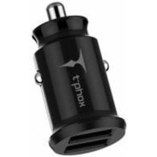 Автомобильное зарядное устройство T-PHOX Charger Set 2.4A Dual+MicroUSB