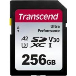 Карта памяти Transcend microSDXC 256 ГБ UHS-I Class 3 (U3) (TS256GSDC340S)
