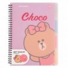 Блокнот В5 80 лист. Line Friends. Choco YES