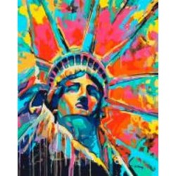 Картина по номерам Свобода 40x50 см Santi