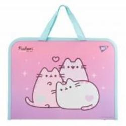 Папка FC Pusheen YES Папки-портфель з тканинними ручками