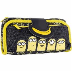 Пенал школьный TR-55 Minions 532918 YES черный с желтым