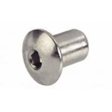 Мебельная гайка Эриксона полукруглая головка М6/15x10 100 шт. snapt 41163