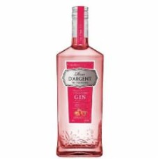 Джин D'Argent Rose клубника 40% 0,7 л