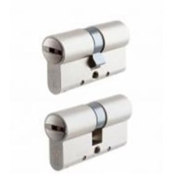 Цилиндр Mul-T-Lock MTL800/MT5+ 33x43 ключ-ключ 76 мм никель сатин