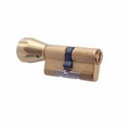 Цилиндр EVVA 51x81 ключ-вороток 122 мм полированная латунь 4KS KZ 51/K81 MP