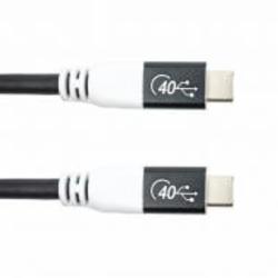 Кабель гибкий San Guan USB Type-C - USB Type-C PD 100W 3 м black (CA914135)