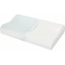 Подушка ортопедическая Memory Wawe U-tek 58x40x10,5 см белый