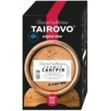 Вино Таїрово Салютe сангрия полусладкое белое 10 л