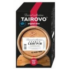 Вино Таїрово Салютє сангрия полусладкое красное 10 л