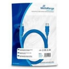 Кабель MediaRange USB 3.0 Extension 3 м Blue (MRCS145)