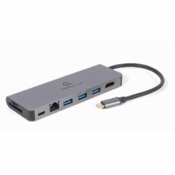 Док-станция Cablexpert A-CM-COMBO5-05 dark grey (A-CM-COMBO5-05)