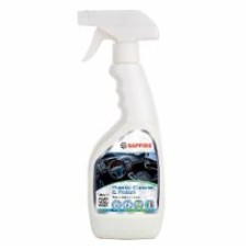 Очиститель-полироль пластика с ароматом лимона Sapfire Plastic Cleaner&Polish 500 мл