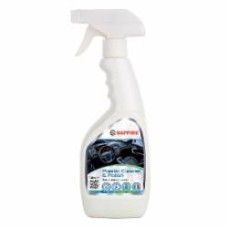 Очиститель-полироль пластика с ароматом яблока Sapfire Plastic Cleaner&Polish 500 мл