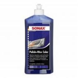 Полироль кузова с воском синий SONAX Polish & Wax Color NanoPro мл250