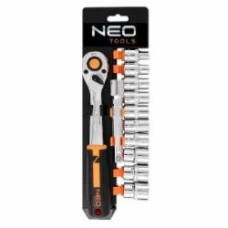 Набор головок NEO tools 1/2
