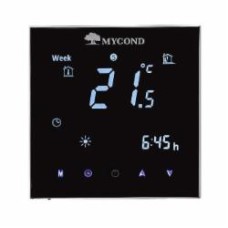 Терморегулятор для теплого пола Mycond New Wireless Touch Wi-Fi (черный)
