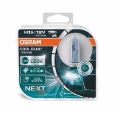 Автолампа галогенна Osram Cool Blue Intense (Next Gen) H15 55/15 Вт 2 шт.(OS64176CBNHCB)