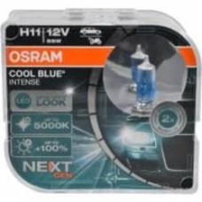 Автолампа галогенная Osram Cool Blue Intense (Next Gen) H11 55 Вт 2 шт.(OS 64211CBN-HCB)