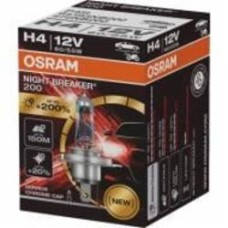 Автолампа галогенная Osram Night Breaker 200 H4 55/60 Вт 1 шт.(OS 64193NB200)