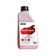 Антифриз Avex Catran Red MEG -25 ° от -20 до +35 1 кг красный