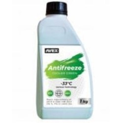 Антифриз Avex Cooler Green MEG -33 ° от -30 до +40 1 кг зеленый