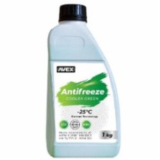 Антифриз Avex Cooler Green MEG -25 ° от -20 до +35 1 кг зеленый