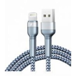 Кабель Remax Jany Series USB to Lightning 1 м серый (RC-124i)