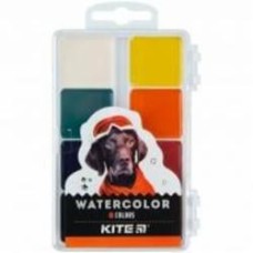 Краски акварельные Dogs 8 шт. K23-065 KITE