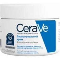Крем CeraVe увлажняющий для сухой и очень сухой кожи лица и тела 340 г