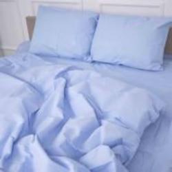 Комплект постельного белья Blanco 2х143х210 см голубой MirSon