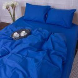 Комплект постельного белья Бязь 19-4150 Ofelia 220х240 см синий MirSon