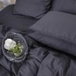 Комплект постельного белья Сатин 0240 Iron grey 220х240 см серый MirSon