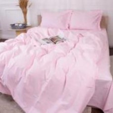 Комплект постельного белья Poplin Line 018 Powdery 160х220 см розовый MirSon