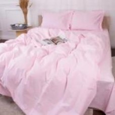 Комплект постельного белья Poplin Line 018 Powdery 220х240 см розовый MirSon
