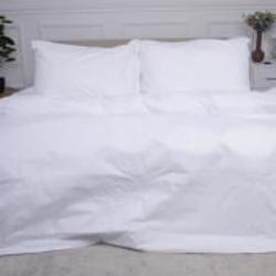 Комплект постельного белья Ranforce Elite 11-2107 White 175х210 см белый MirSon