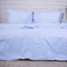 Комплект постельного белья Ranforce Elite 14-4121 Blanco 220х240 см голубой MirSon