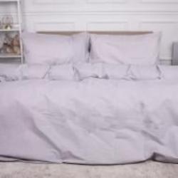 Комплект постельного белья Ranforce Elite 16-5703 Light Gray 143х210 см светло-серый MirSon