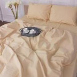 Комплект постельного белья Бязь 12-0712 Calvina 2х143х210 см бежевый MirSon