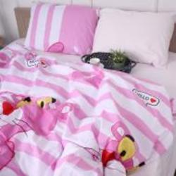 Комплект постельного белья Бязь 17-0110 Pink Pantere 220х240 см мультиколор MirSon