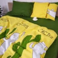 Комплект постельного белья Бязь 17-0372 Cactus 220х240 см мультиколор MirSon
