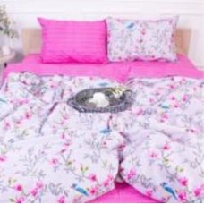 Комплект постельного белья Бязь 17-0553-1 Nadia 2х143х210 см мультиколор MirSon