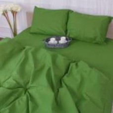 Комплект постельного белья Бязь 18-0130 Carolina 2х160х220 см зеленый MirSon
